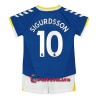 Virallinen Fanipaita + Shortsit Everton Gylfi Sigurosson 10 Kotipelipaita 2021-22 - Lasten